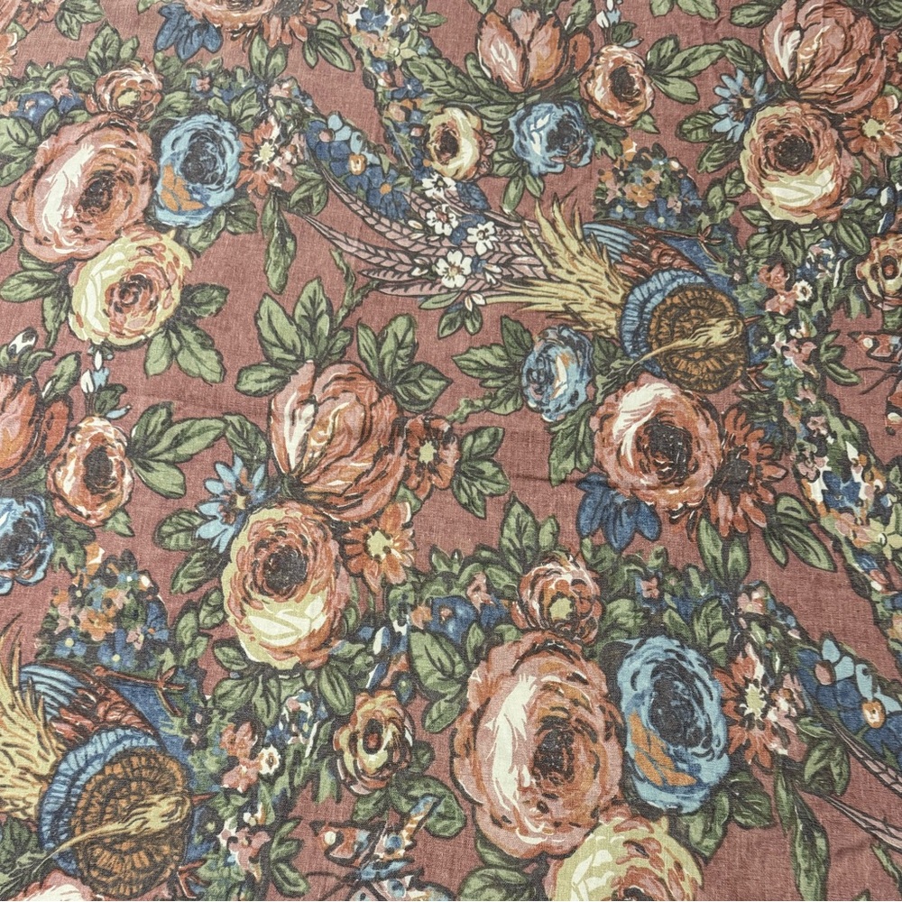 Pottery Barn Floral Duvet Cover - Multicolor - Picture 4 of 10